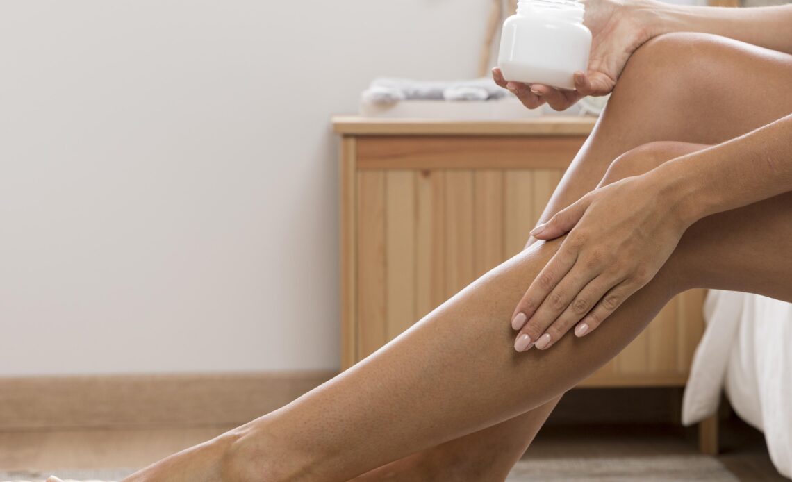 woman having relaxing day