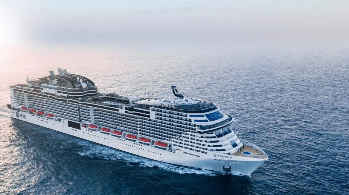 O MSC Grandiosa e o primeiro da classe Meraviglia a chegar ao Brasil 1280x640 1