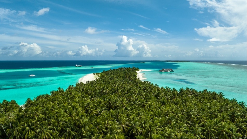 Niyama Private Islands Drone Shot of Niyama Image 1