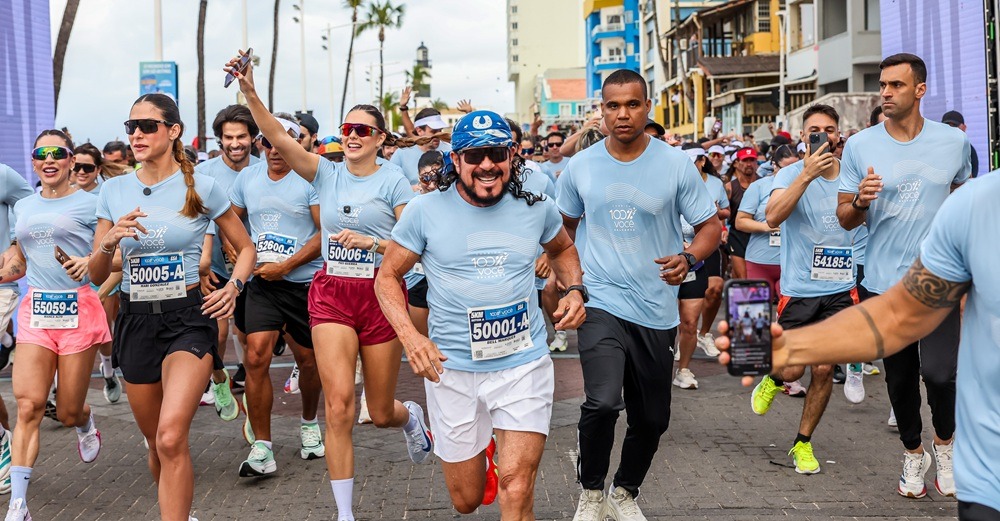 corrida 100 por cento voce