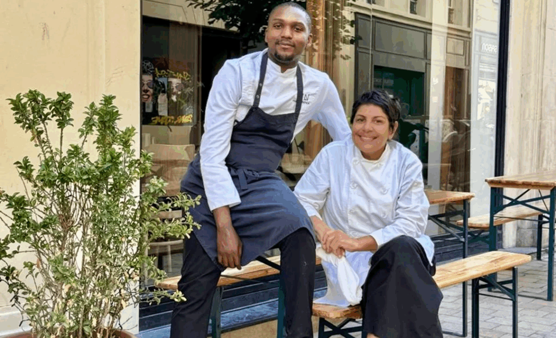 Hugues Mbenda e Preta