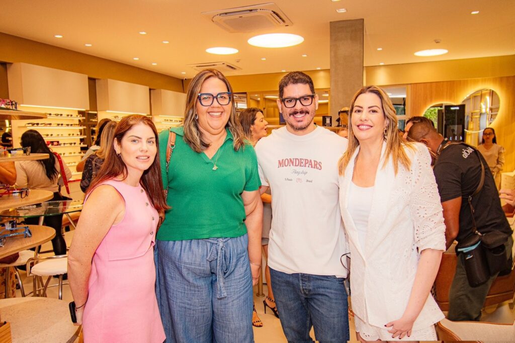 Michaella Baratz Cris Montenegro Bruno Dantas e Flavia Oliveira
