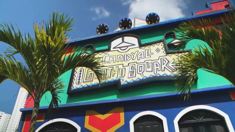 candyall fachada tv globo