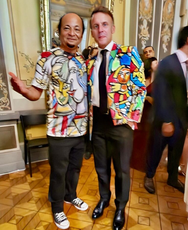 macron e menelaw sete