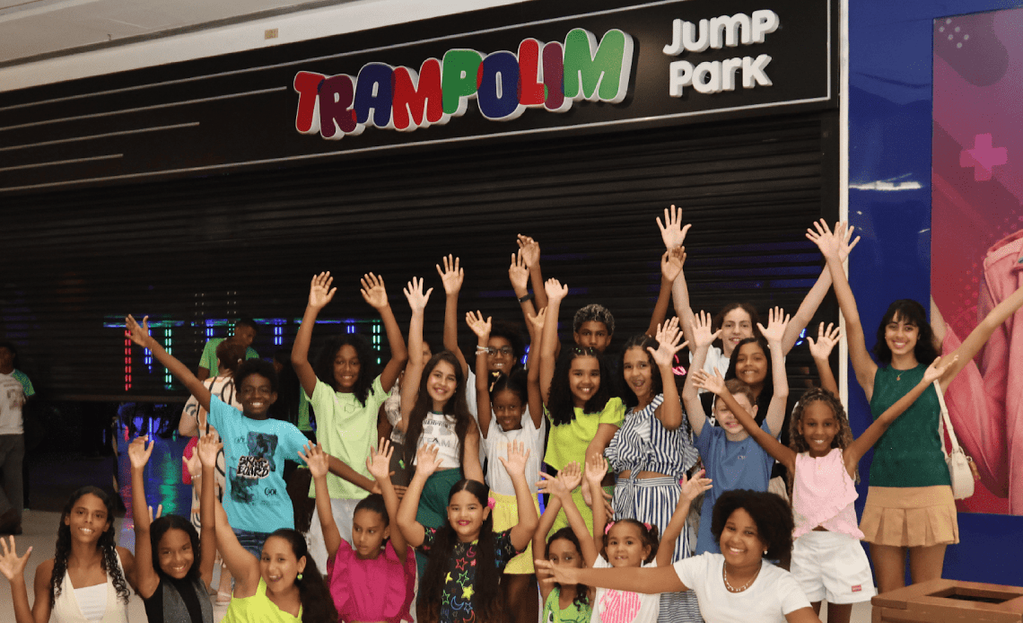 trampolim jump park capa