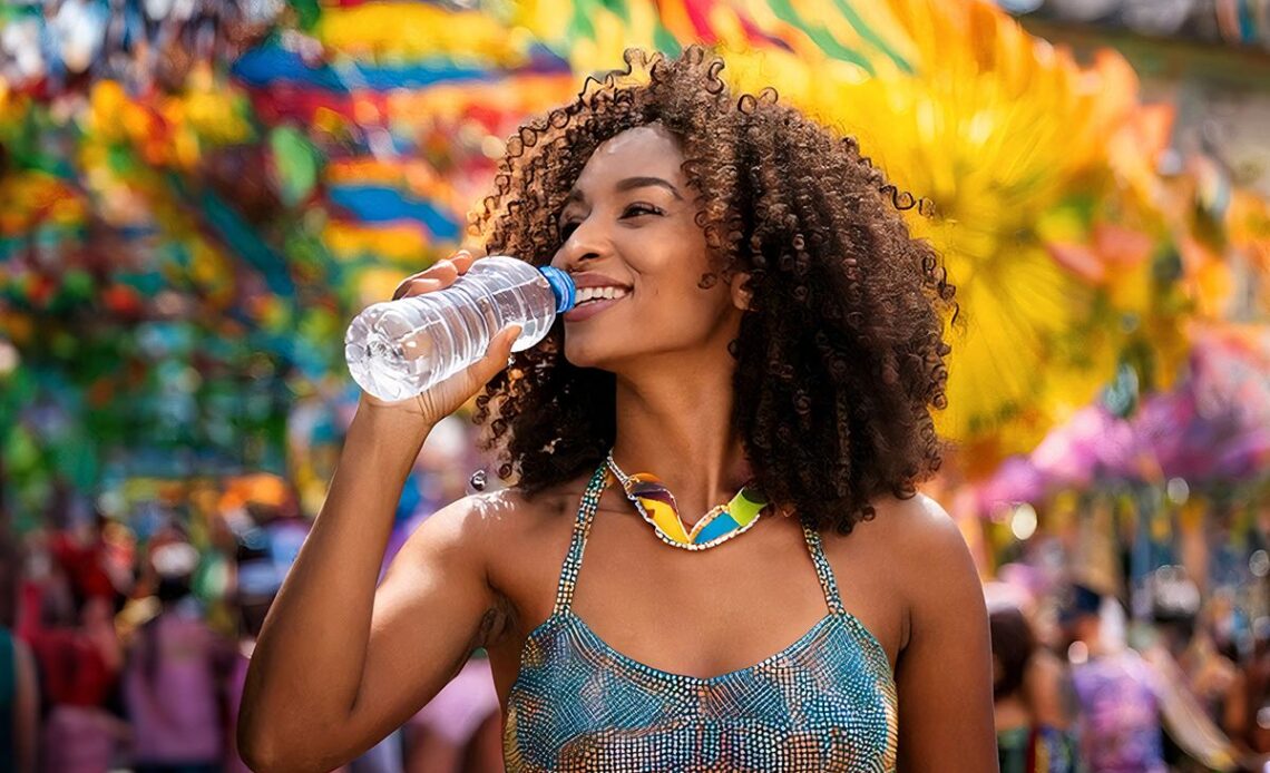 Hidratacao no Carnaval