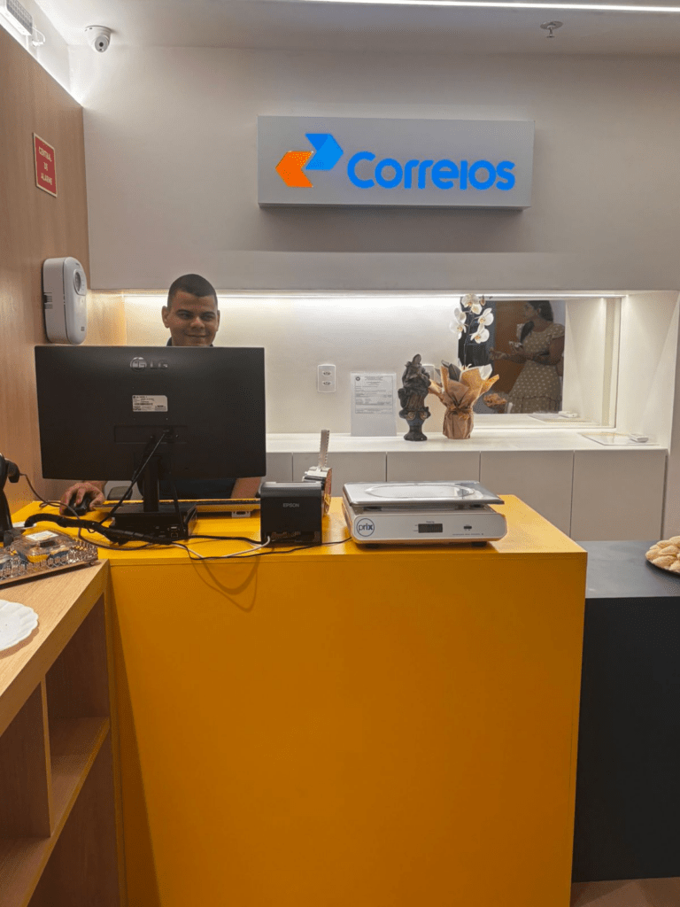 Correio do Corredor da Vitória inaugura posto avançado no Shopping Barra 2 O novo posto avançado do Correio do Corredor da Vitória foi projetado com foco na praticidade e no conforto dos clientes.