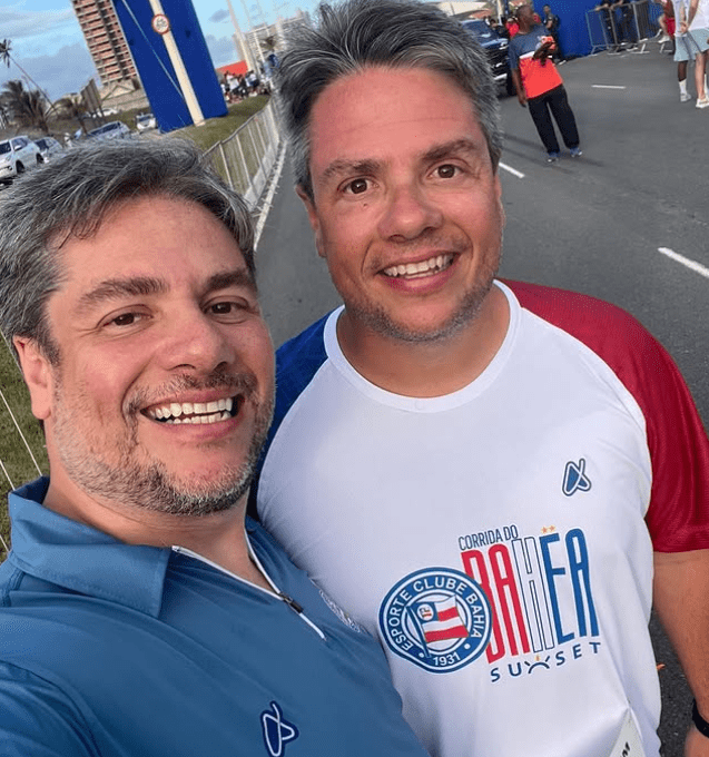 Um brinde aos irmãos Ricardo e Rafael Cal.