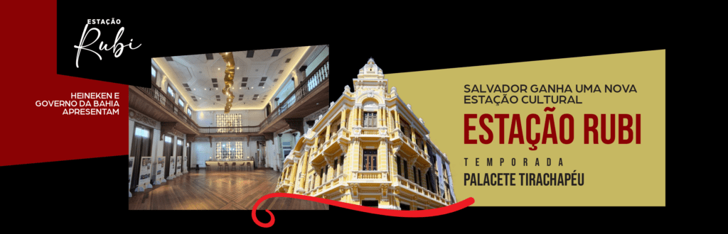 Entre abril e agosto de 2026, a Estação Rubi apresenta uma temporada especial com 26 shows.