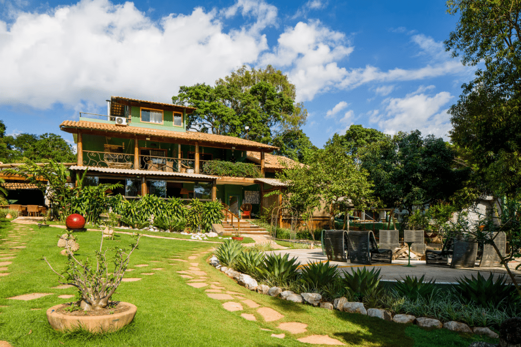 Os ambientes da Casa da Lua são inteiramente mobiliados pela Tidelli.