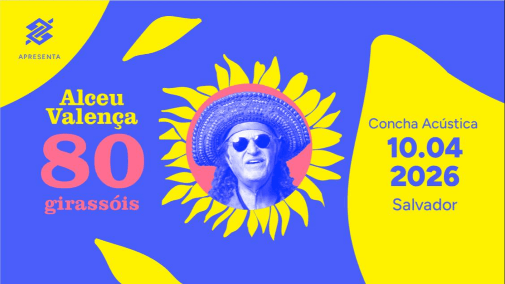 Alceu Valença apresenta turnê "80 Girassóis" em Salvador na Concha Acústica 2 Criado para celebrar os 80 anos de vida e carreira do artista, a turnê 80 Girassóis propõe um mergulho em sua trajetória musical.
