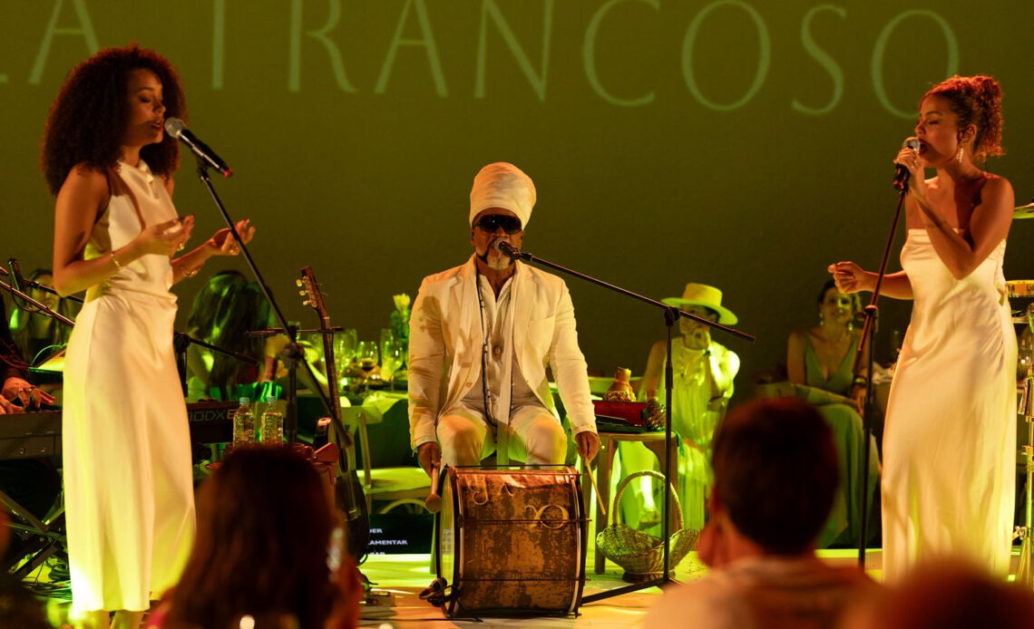 Carlinhos Brown Cecilia e Clara Buarque 1