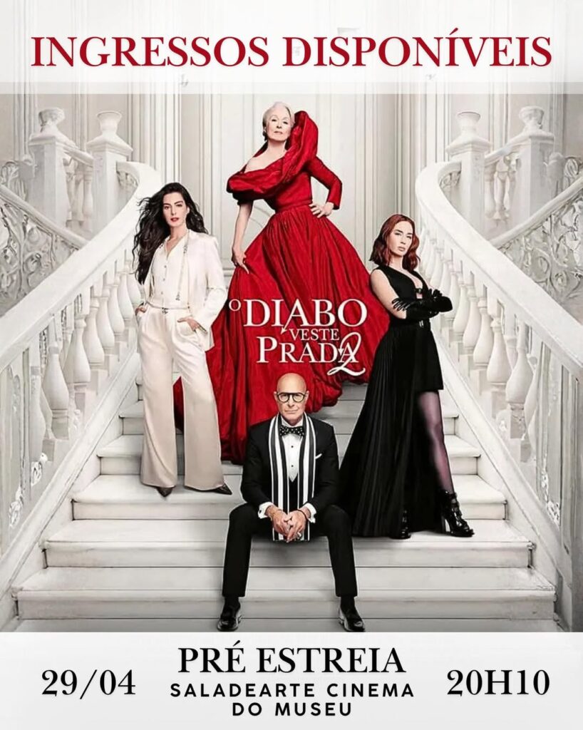o diabo veste prada 2 cinema do museu