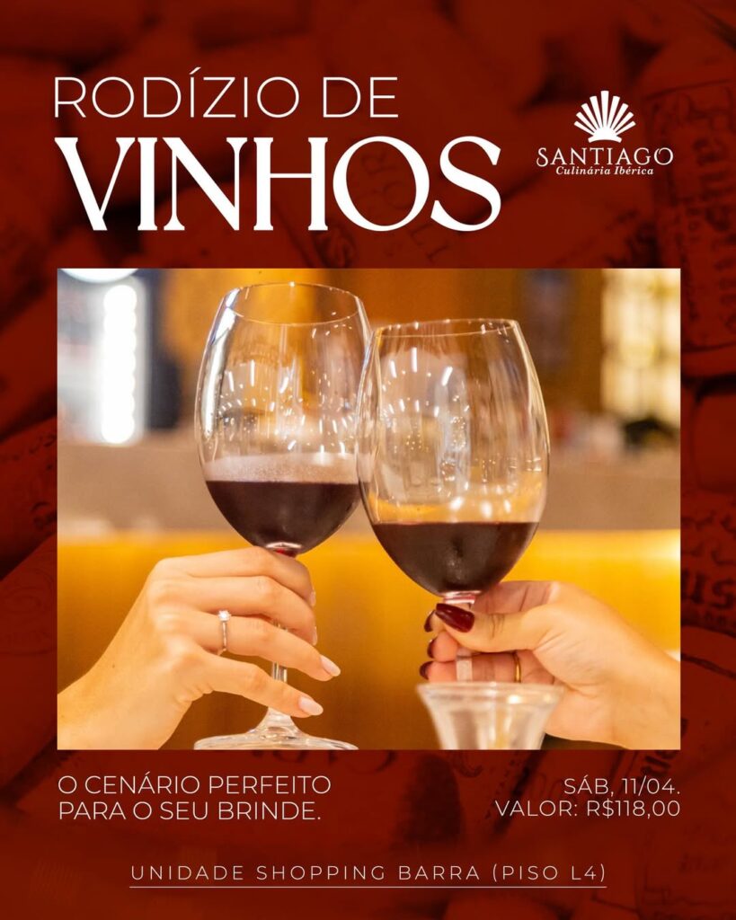 rodizio de vinhos santiago