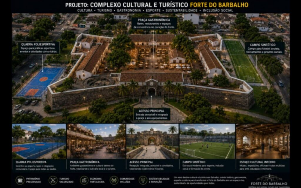 Forte do Barbalho pode virar complexo cultural e turístico 2 forte do barbalho 1