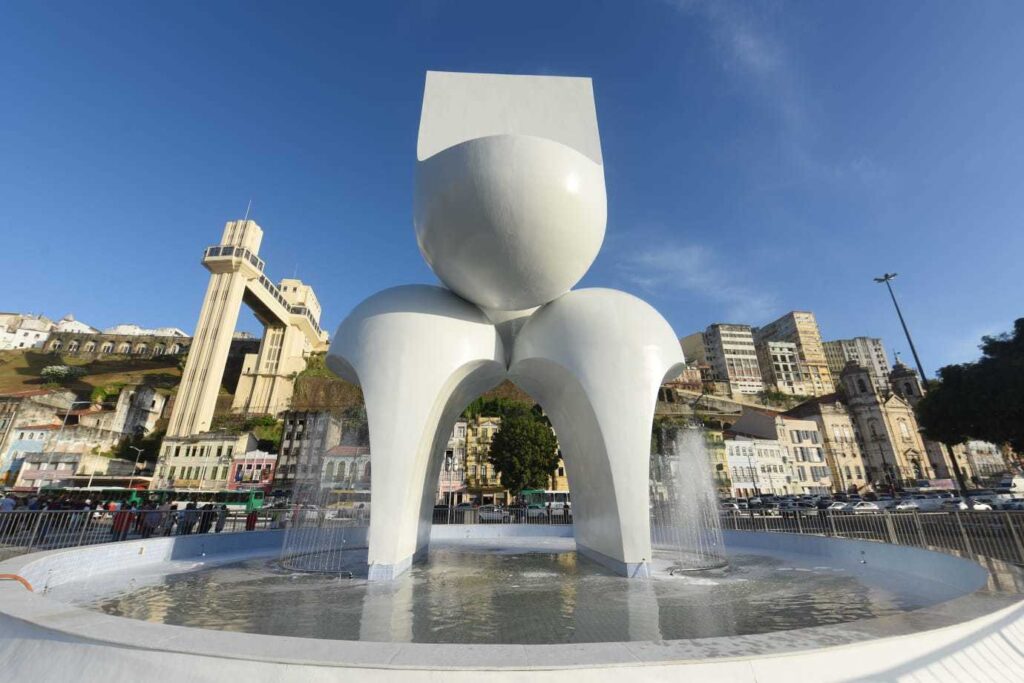 Lugares para assistir aos jogos do Brasil perto do Corredor da Vitória 13 11 01 2022 Prefeito Bruno Reis Entrega Monumento Cidade Salvador Comercio Foto Valter Pontes Secom PMS 22