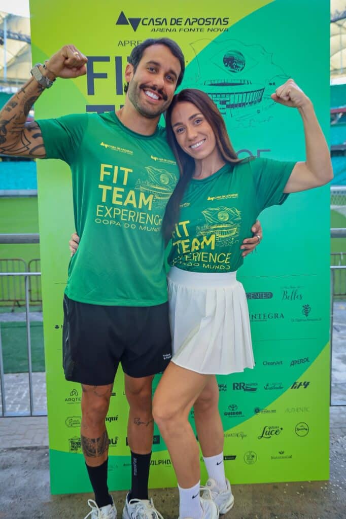 Fit Team Experience reúne 400 pessoas na Arena Fonte Nova 13 Bruno Setenta e Ana Paula Lima