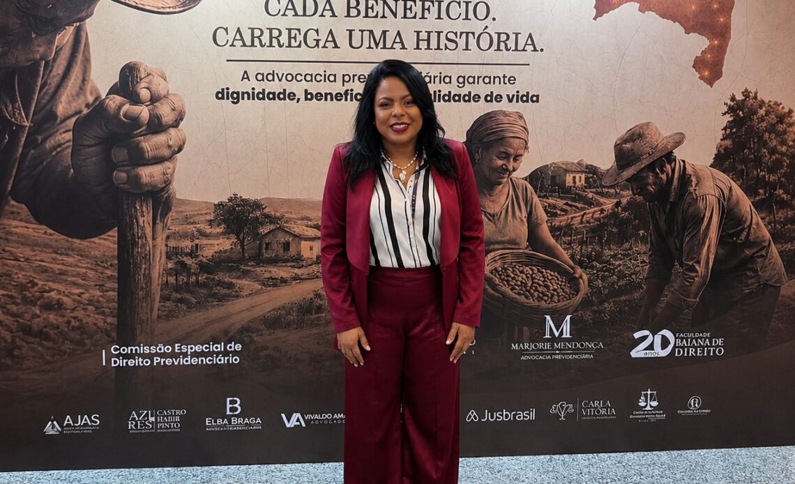 Elba Braga participa do Congresso de Direito Previdenciário da Bahia 1 Elba Braga