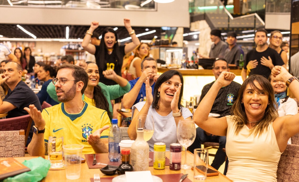 Lugares para assistir aos jogos do Brasil perto do Corredor da Vitória 1 jogos do brasil