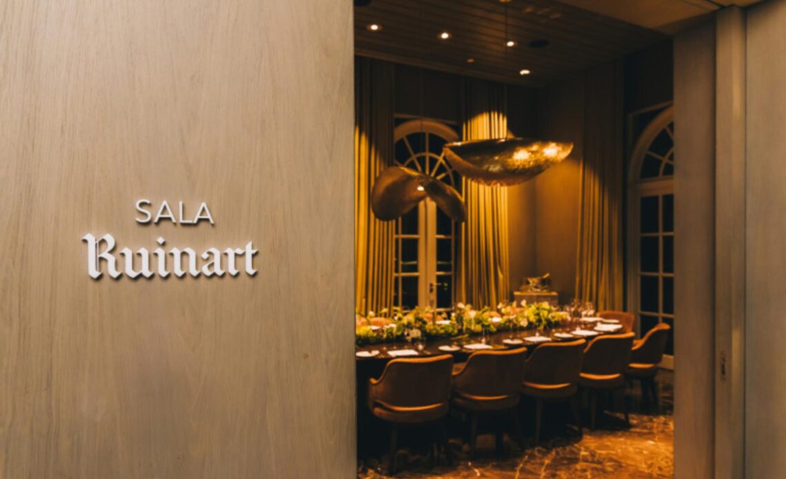 Maison francesa Ruinart escolhe o Brasil para experiência exclusiva 1 sala ruinart