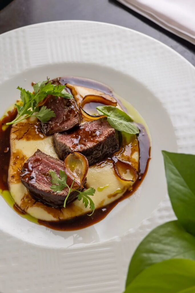 File e Polenta 300g Menu Executivo Arento Chef Peu Mesquita