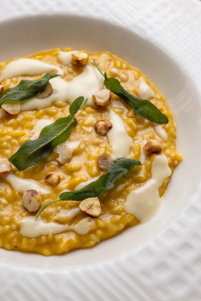 Riso Zucca e Nocciola 280g Menu Executivo Arento Chef Peu Mesquita