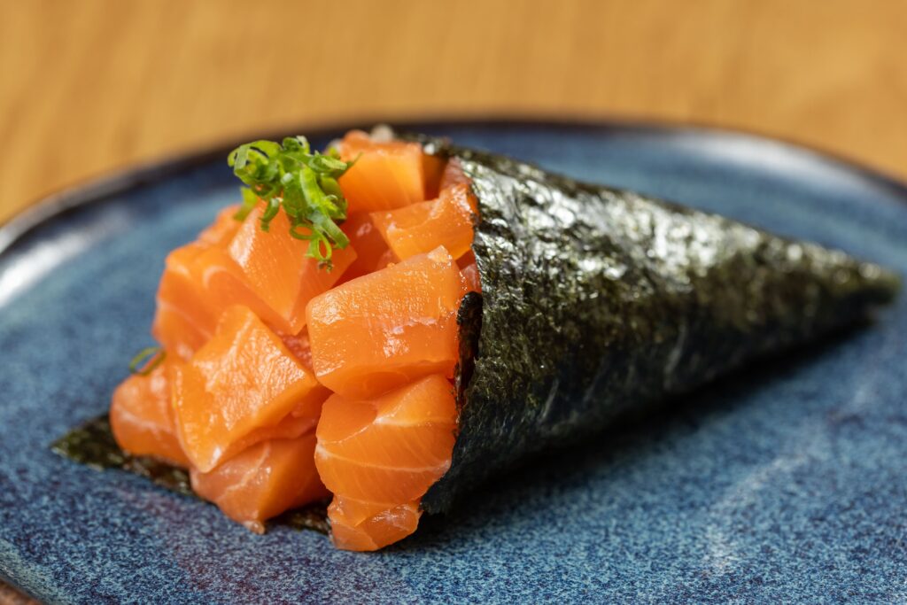 Temaki de Salmao