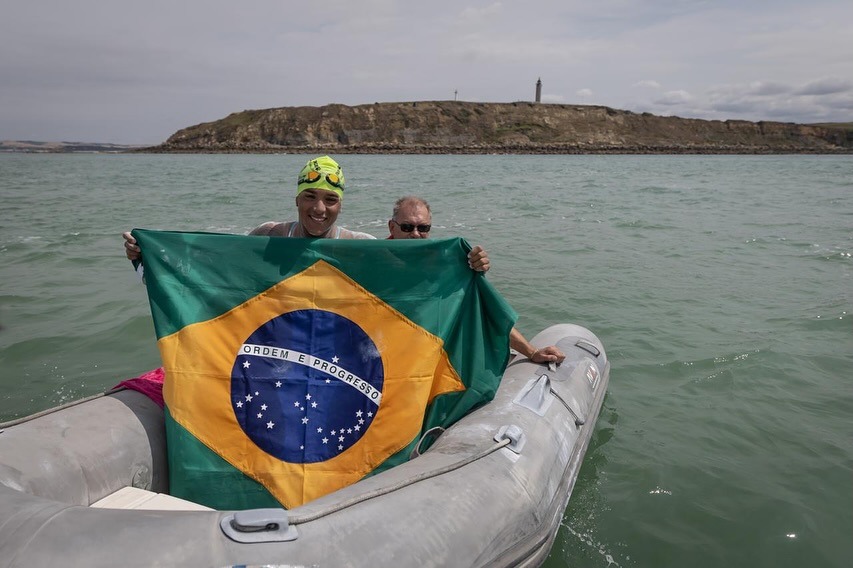 ana marcela cunha canal da mancha recorde foto jonne roriz cob brasil