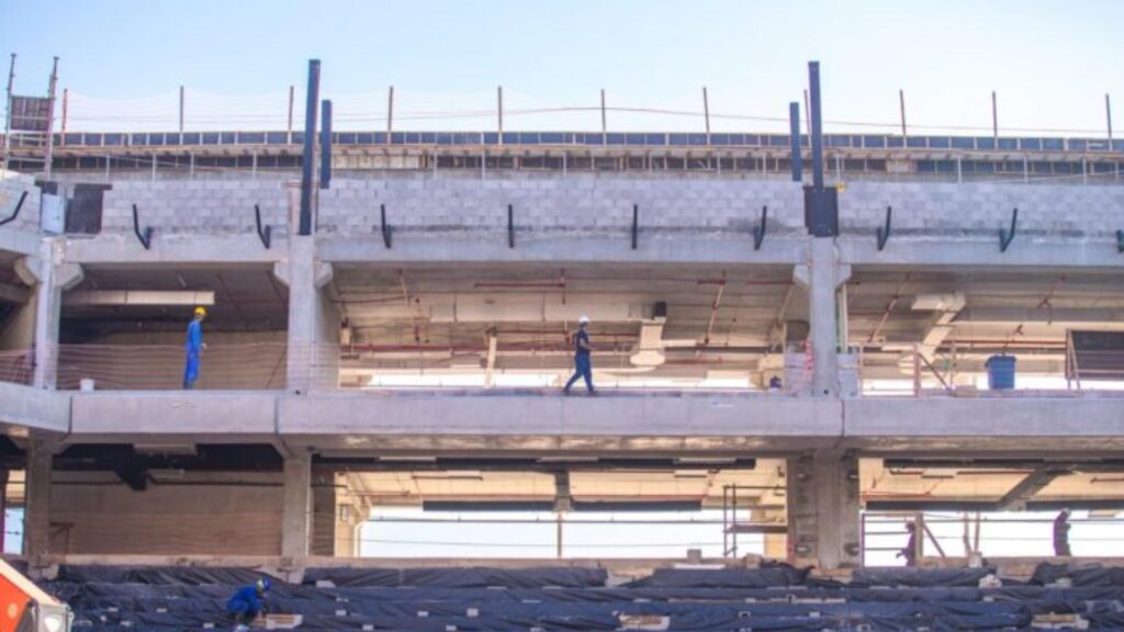 Obras da Arena Multiuso Antônio Balbino entram na reta final 2 arena multiuso foto igor santos secom pms 2