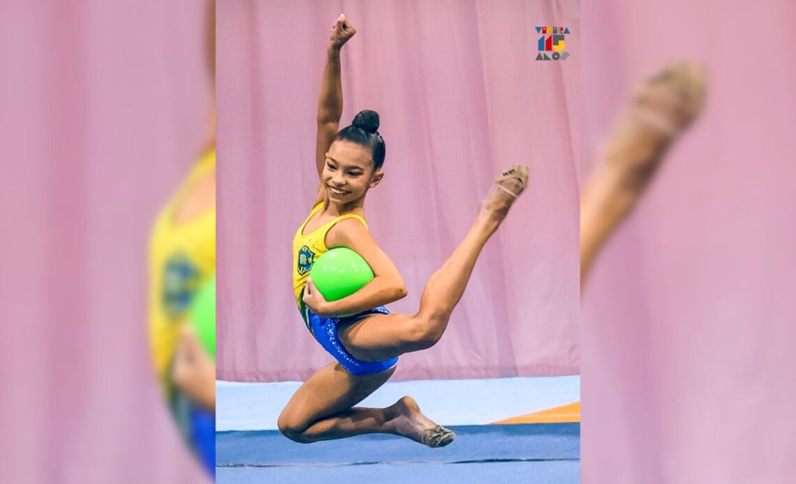 Aluna do Vieira é ouro na Copa das Campeãs de Ginástica Rítmica 2026 1 brisa reis vieira ginasta