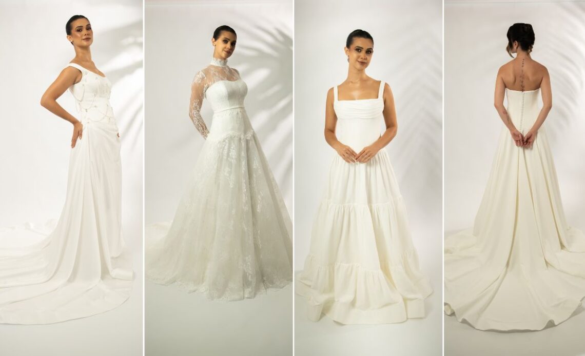 Moda Noiva: Cymbeline Salvador recebe preview exclusivo do Ateliê Bossa Nova 1 colecao bossa nova cymbeline vestido de noiva moda bridal