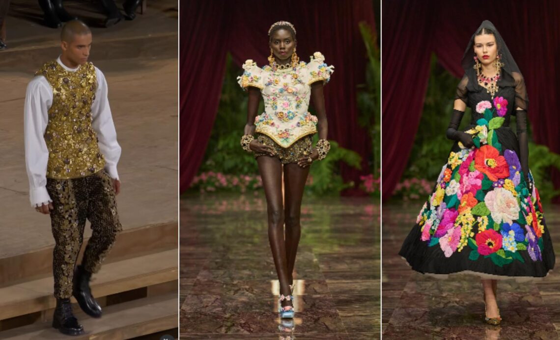 Dolce & Gabbana apresenta coleção de Alta Moda inspirada na Sicília em Taormina 1 dolce gabbana italia