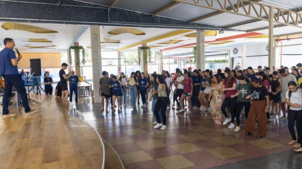 Jovens de Capim Grosso fazem intercâmbio no Vieira 2 estudantes capim grosso veira foto secom cav