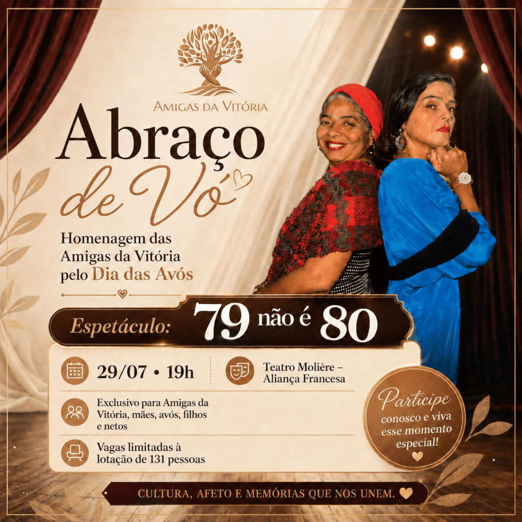 Amigas da Vitória promovem sessão especial de '79 Não é 80' no Teatro Molière 3 image 21