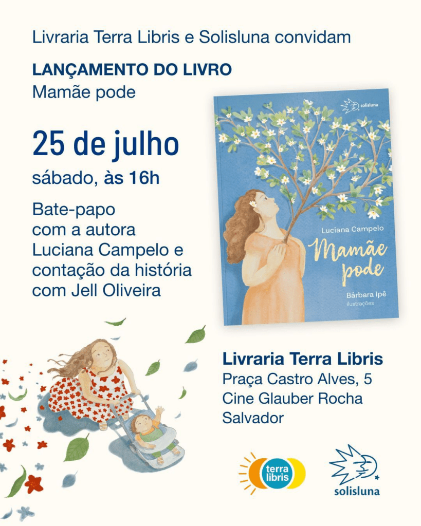 Luciana Campelo lança livro infantil 'Mamãe Pode' na Terra Libris 2 image 30