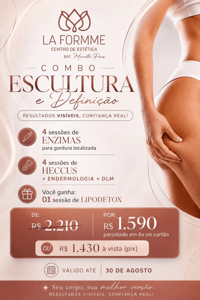 Centro de Estética La Formme lança combo de tratamentos corporais; confira 2 image 34
