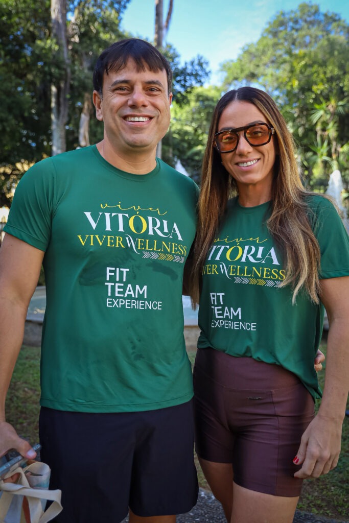 Revista Viver Vitória é lançada com manhã wellness no último sábado (22) 15 Alexandre Bogus e Ana Paula Lima.jpg 1