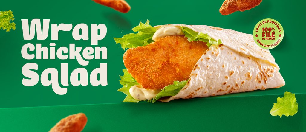 Bob’s estreia na categoria de wraps com o Wrap Chicken Salad 2 Bobs estreia na categoria de wraps com o Wrap Chicken Salad 1