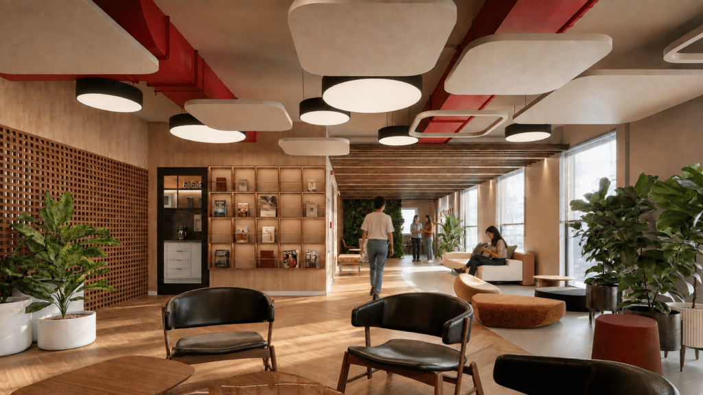 FMG+ é o escritório escolhido para assinar projetos e obra da sede da ESPM Bahia 2 Lounge 4 Humanizada