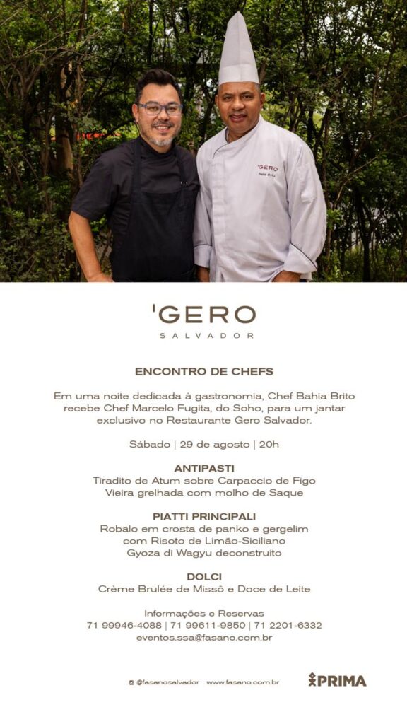 Gero Salvador promove nova edição do ‘Encontro de Chefs’ 2 WhatsApp Image 2026 08 12 at 13.44.36