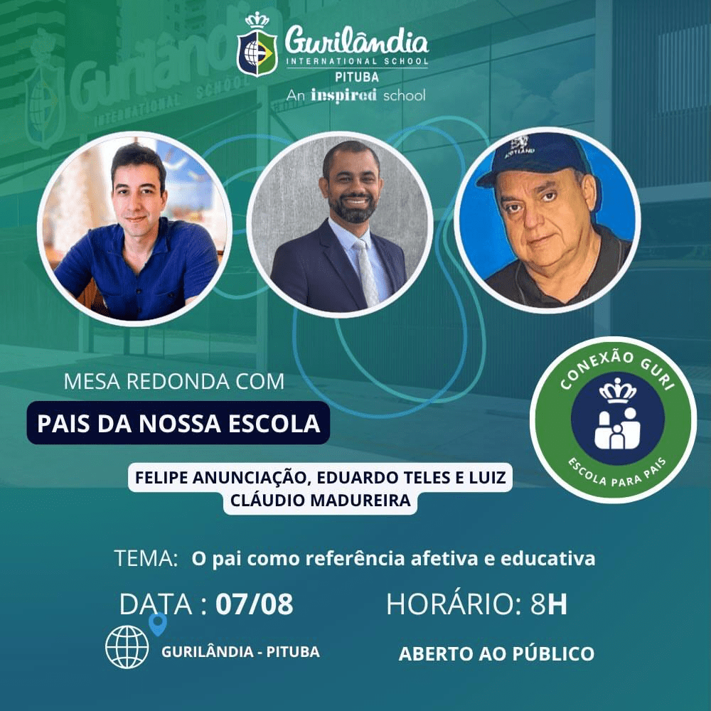 Às vésperas do Dia dos Pais, a Gurilândia promove uma reflexão sobre a importância da presença paterna no desenvolvimento infantil.