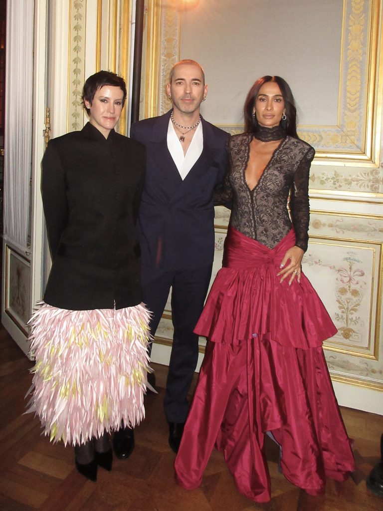 Silvia Braz marca presença no gala da BOF em Paris 2 Olvia Merquior Augusto Mariotti e Silvia Braz 1 768x1024 1